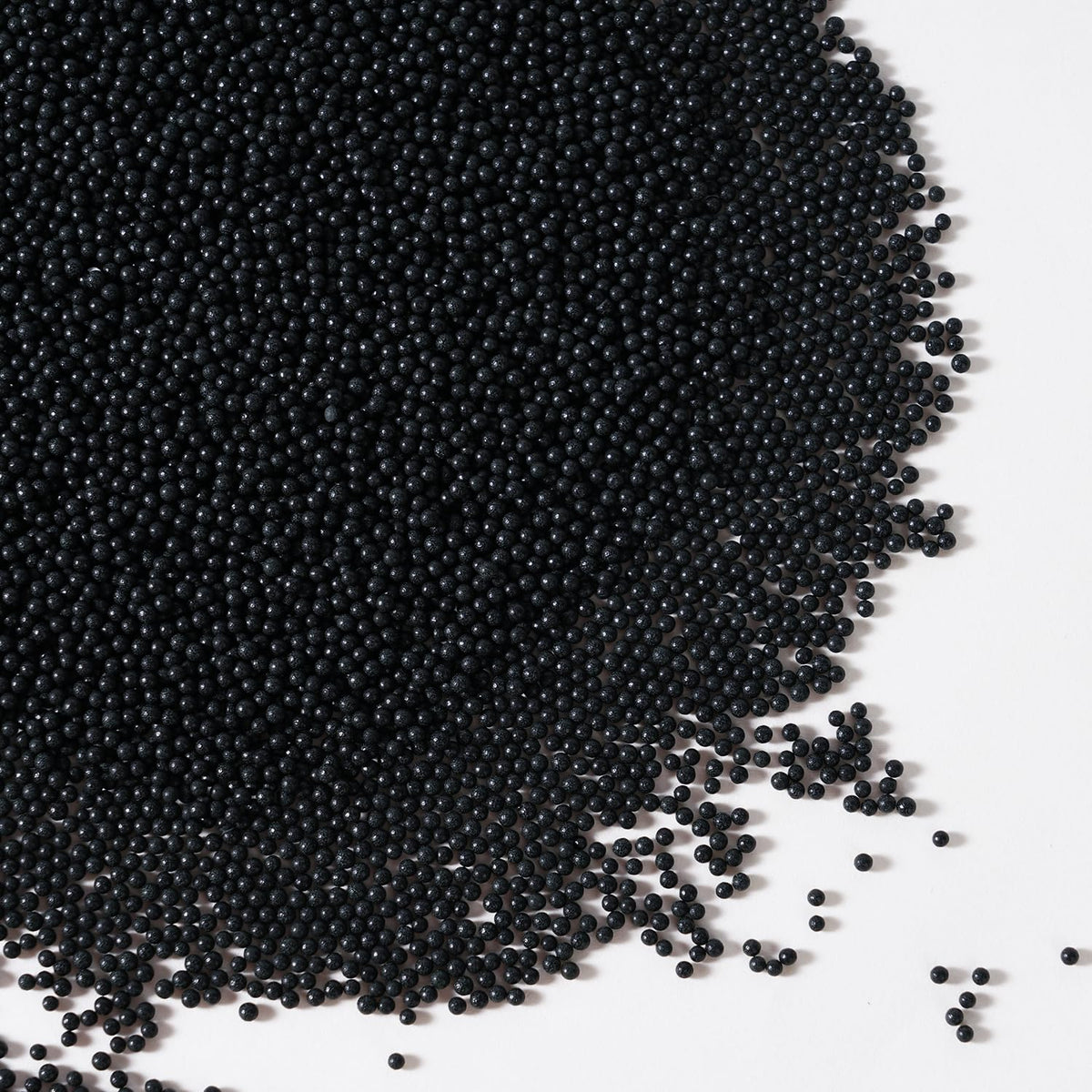 Edible Black Sprinkles, Black Nonpareils Sprinkles, 2mm Edible Pearls for Cakes, Cupcakes