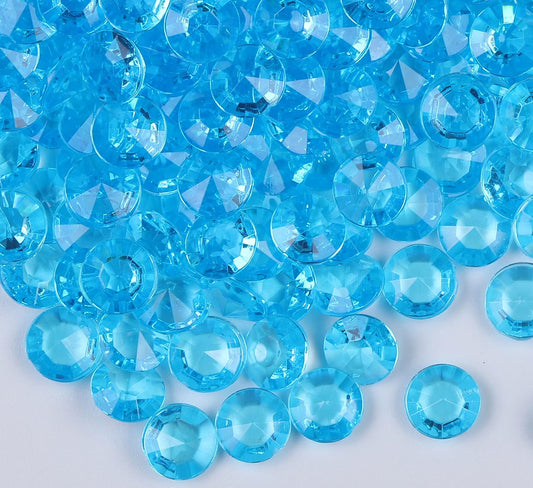 1000pcs Platic Acrylic Gems Fake Acrylic Diamonds Vase Filler Beads Faux Diamond Crystals Jewels