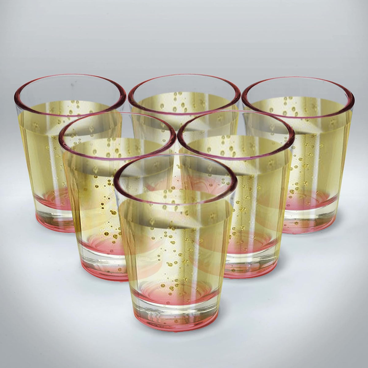 DISCOUNT PROMOS Shot Glasses Set 1.75 oz. Set of 10 Bulk Pack, Wedding Favor, Birthday Party