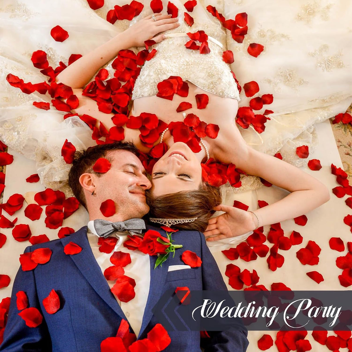 3.5 Oz Dried Rose Petals Wedding Biodegradable Petals, Natural Preservation Real Flower Petals