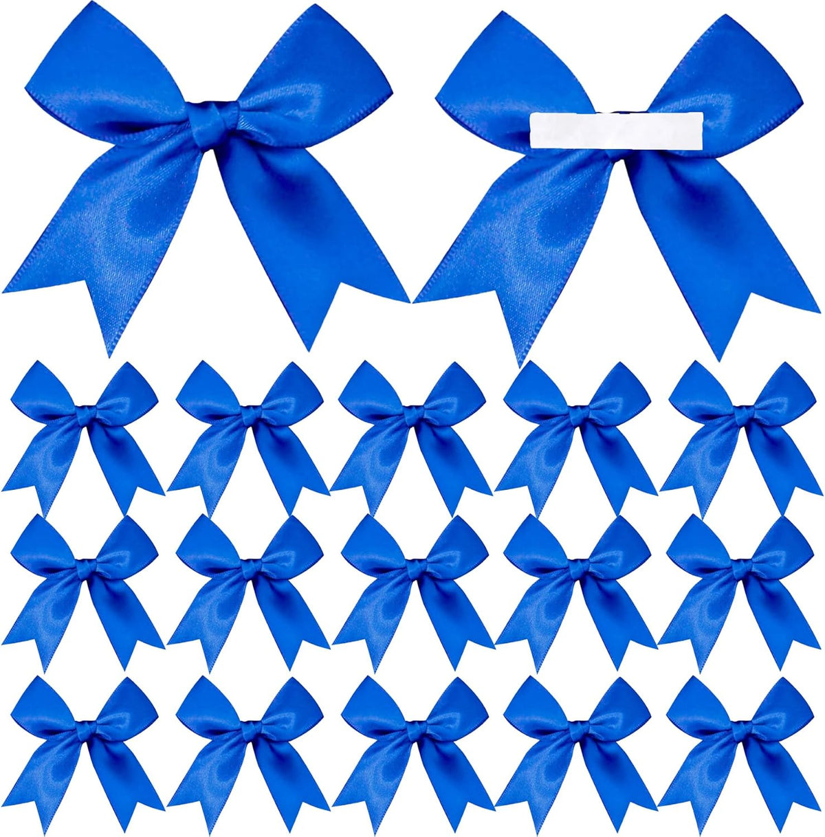 50 Pieces Gift Wrap Bows Premium Satin Ribbon Bows 3.3 Inch Craft Bows for Gift Wrapping DIY Treat