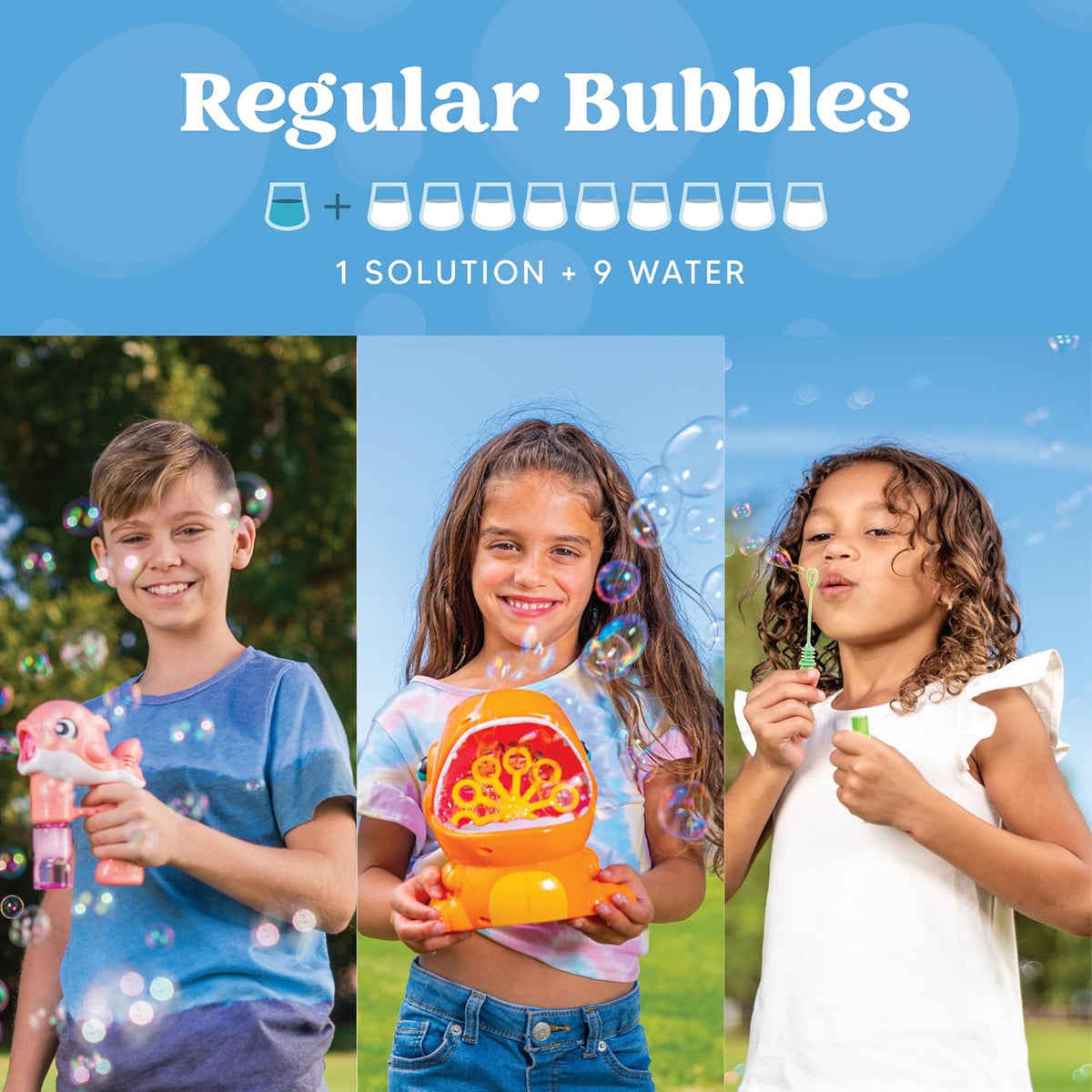 JOYIN 32 oz Concentrated Bubble Solution (Green) for Kids, Boys and Girls Summer Game, Party
