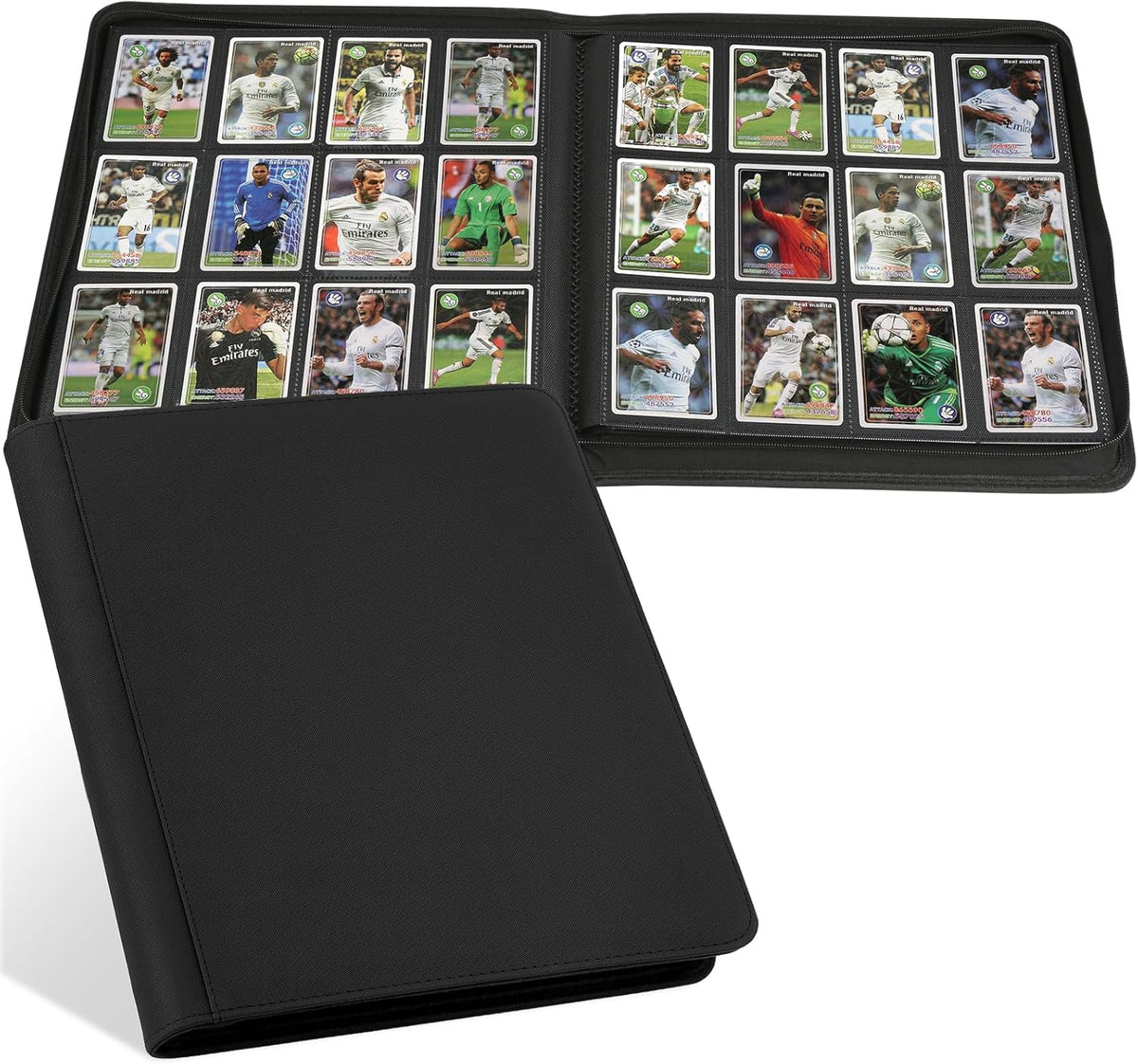 Trading Card Binder 12 Pocket, 720 Pockets Card Binders, Card Collection Binder, Card Album Folder