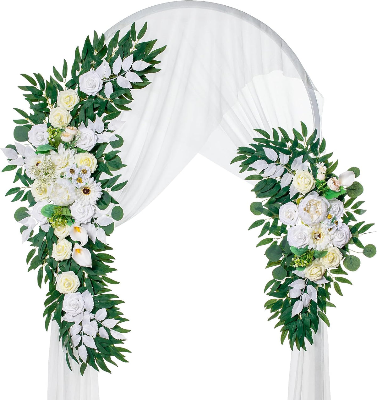 Wedding Arch Flowers, Artificial Flowers for Decoration, Large Flower Swag for Boho Styles Wedding