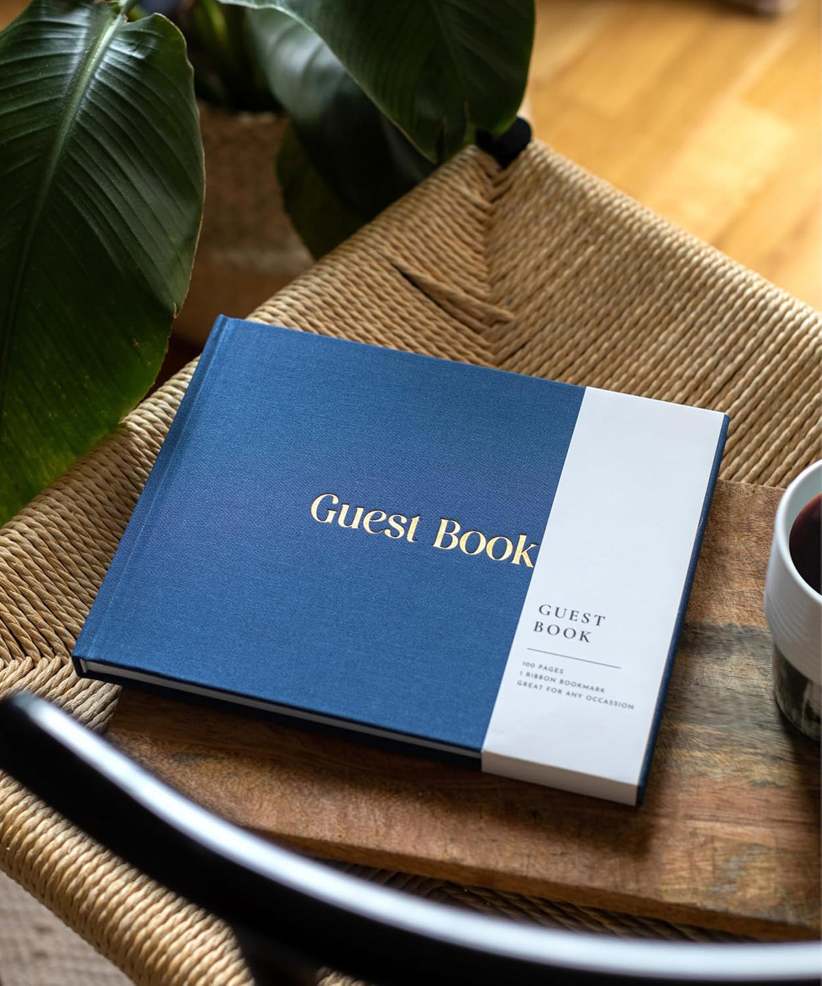 Lamare Wedding Guest Book – Elegant Guest Book for Party, Baby Shower Guest Book & Polaroid Guest