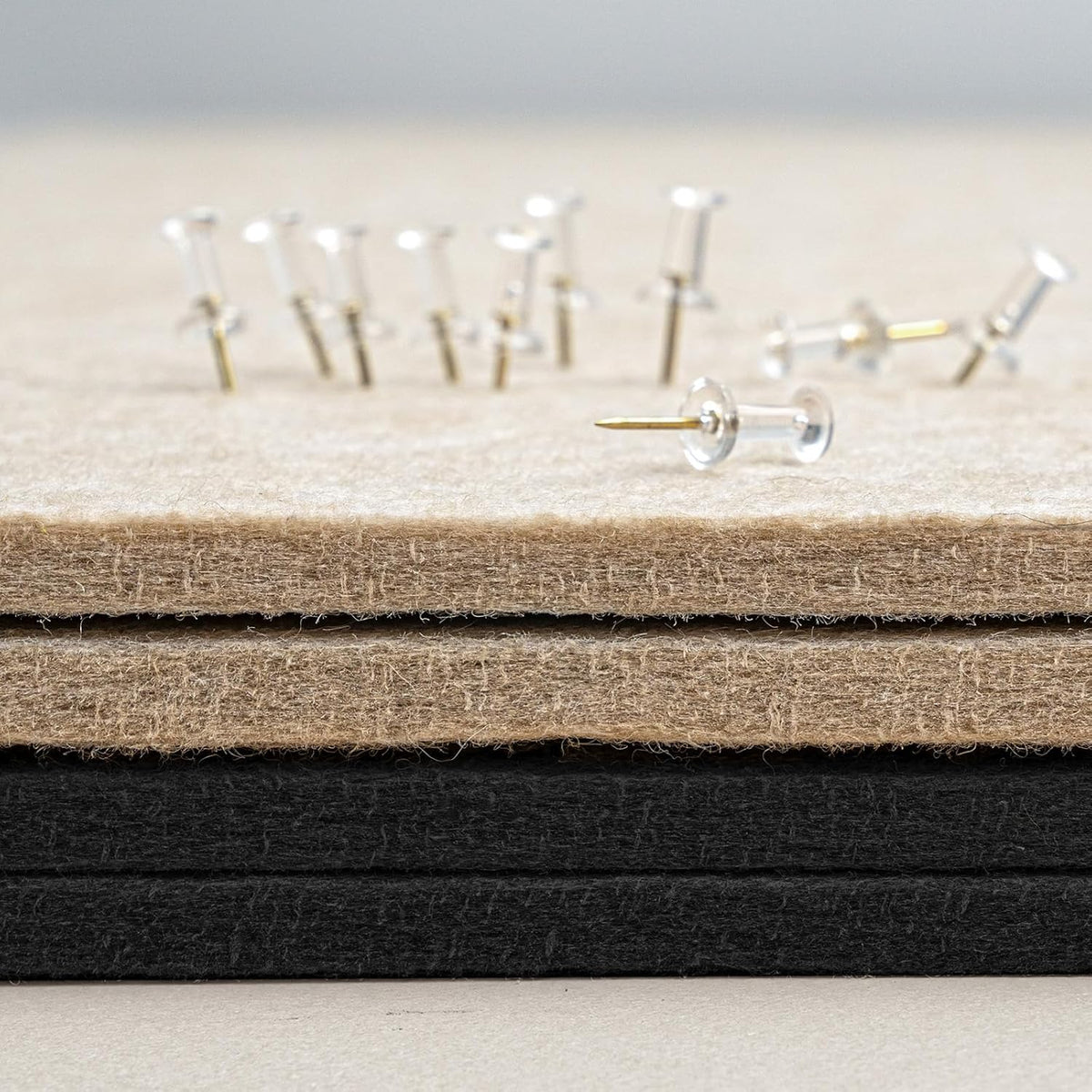 Bulletin Board, 35 x 17 1/2 inches Felt Board - Decorative Pin Board, Cork Board Alternative for