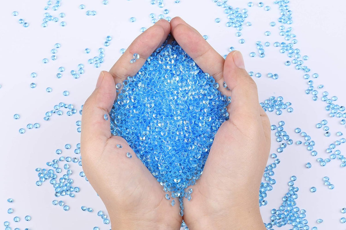 10000 pcs/Pack Wedding Table Scatter Confetti Crystals Acrylic Diamonds Vase Fillers 4.5 mm