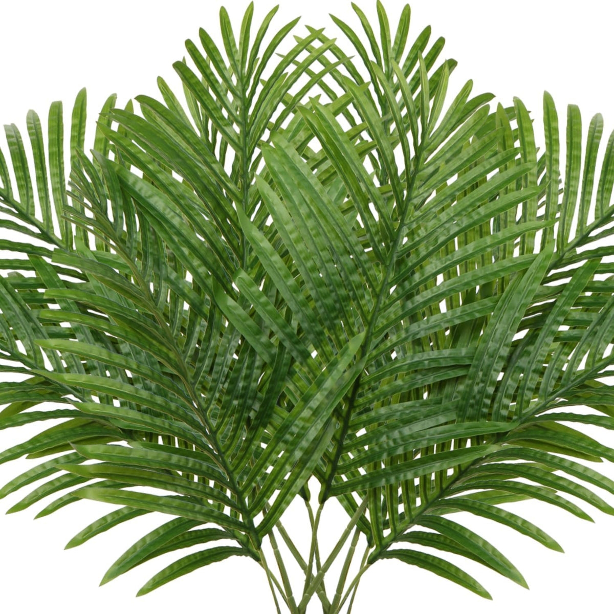 DILATATA 10 PCS Large Artificial Palm Leaves Palm Fronds Tropical Leaves Areca Palm Branches Palm