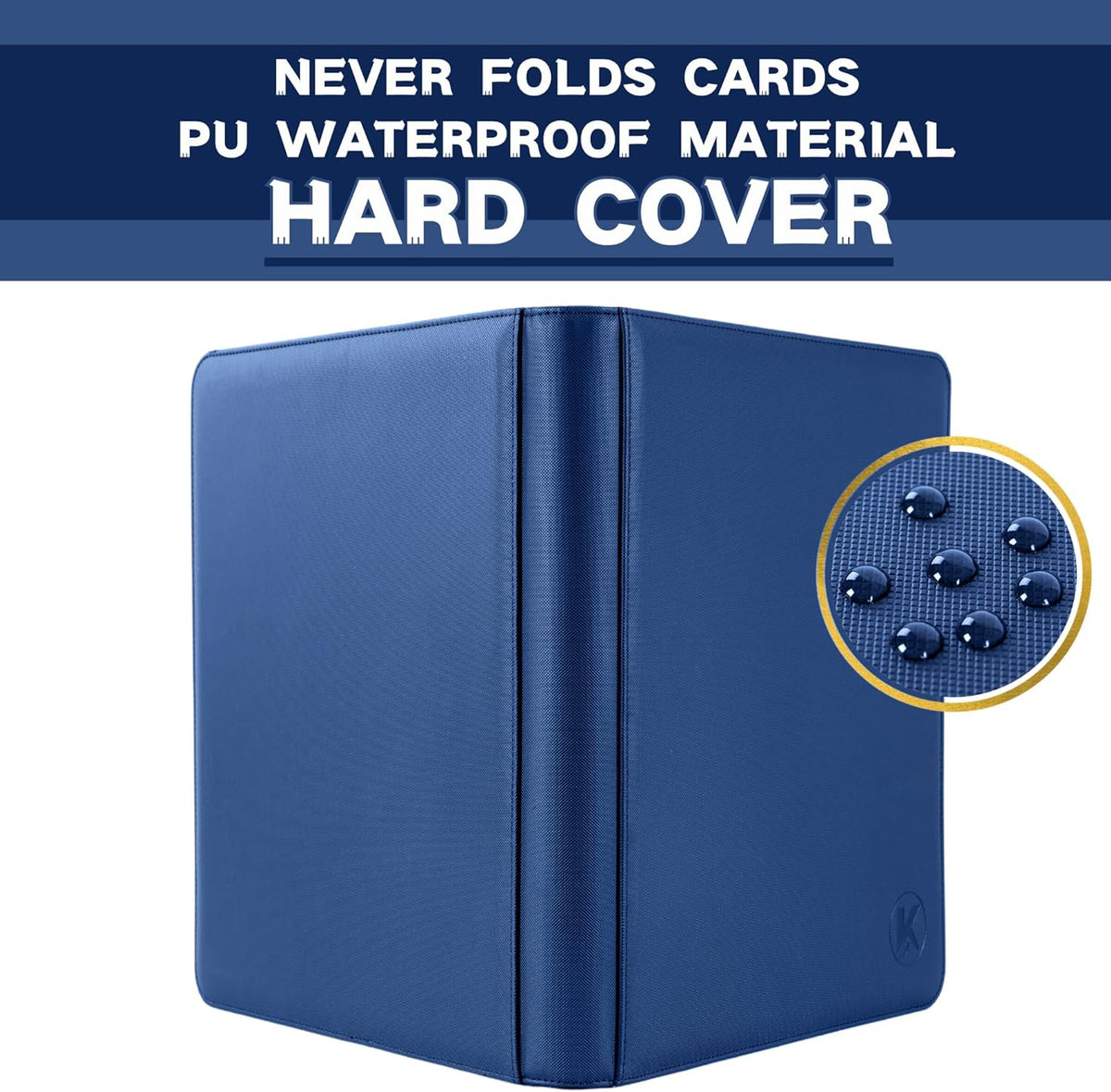1600+ Pockets Trading Card Binder, 16-Pocket Card Ablum Compatible with MTG,Sports Cards & Other