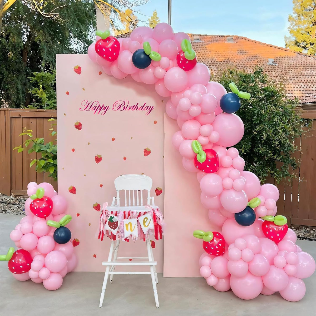 110pcs Pastel Pink Balloons 12 Inch Light Pink Latex Balloon Garland Arch Kit for Birthday Baby