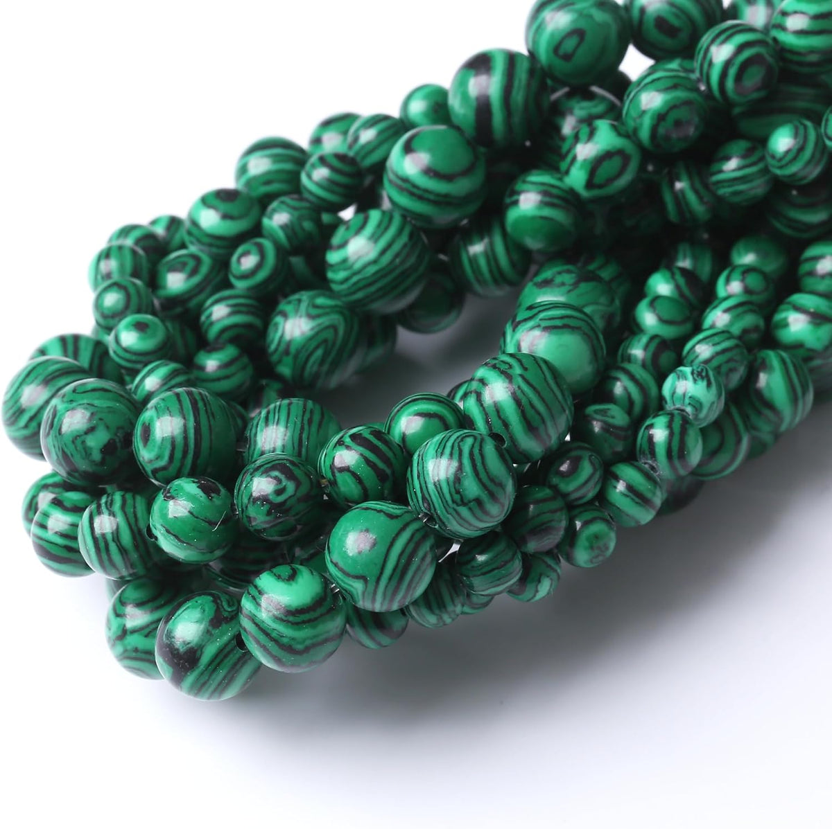 Turquoise Stone Beads Gemstone Round Crystal Energy Jade Beads Stone Beads for Jewelry Making DIY