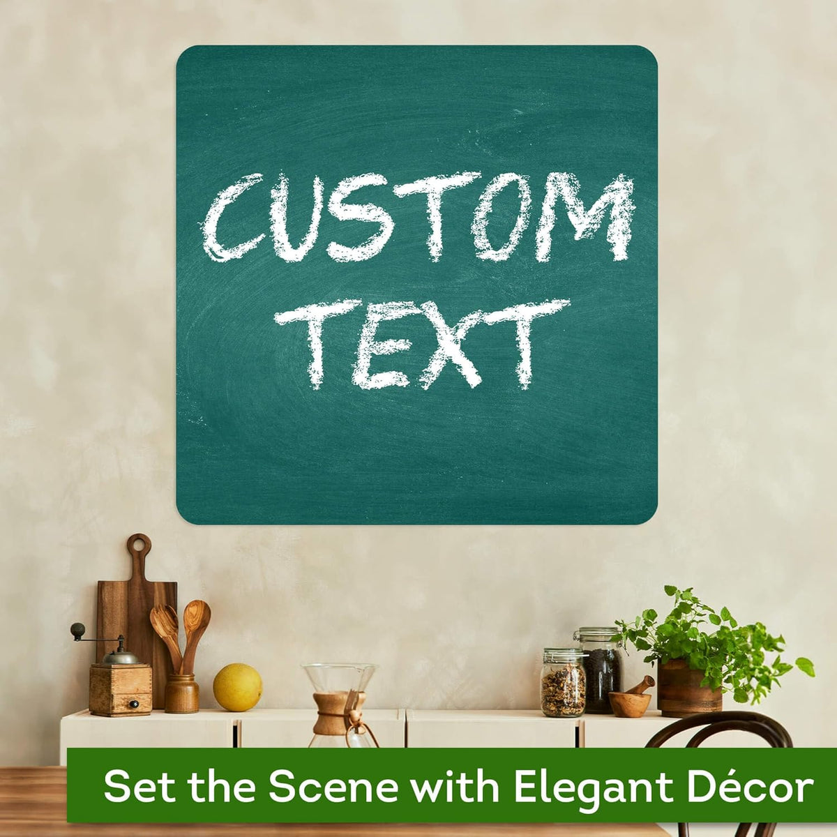 Custom Sign, Custom Street Sign, 11 Font Colors, 13 Font Styles, 4 Hole Options, 22 Sizes, 30x30