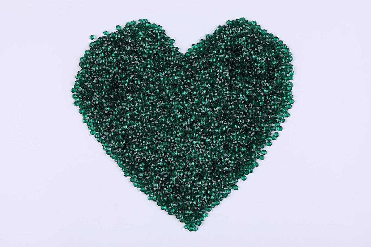 10000 pcs/Pack Wedding Table Scatter Confetti Crystals Acrylic Diamonds Vase Fillers 4.5 mm