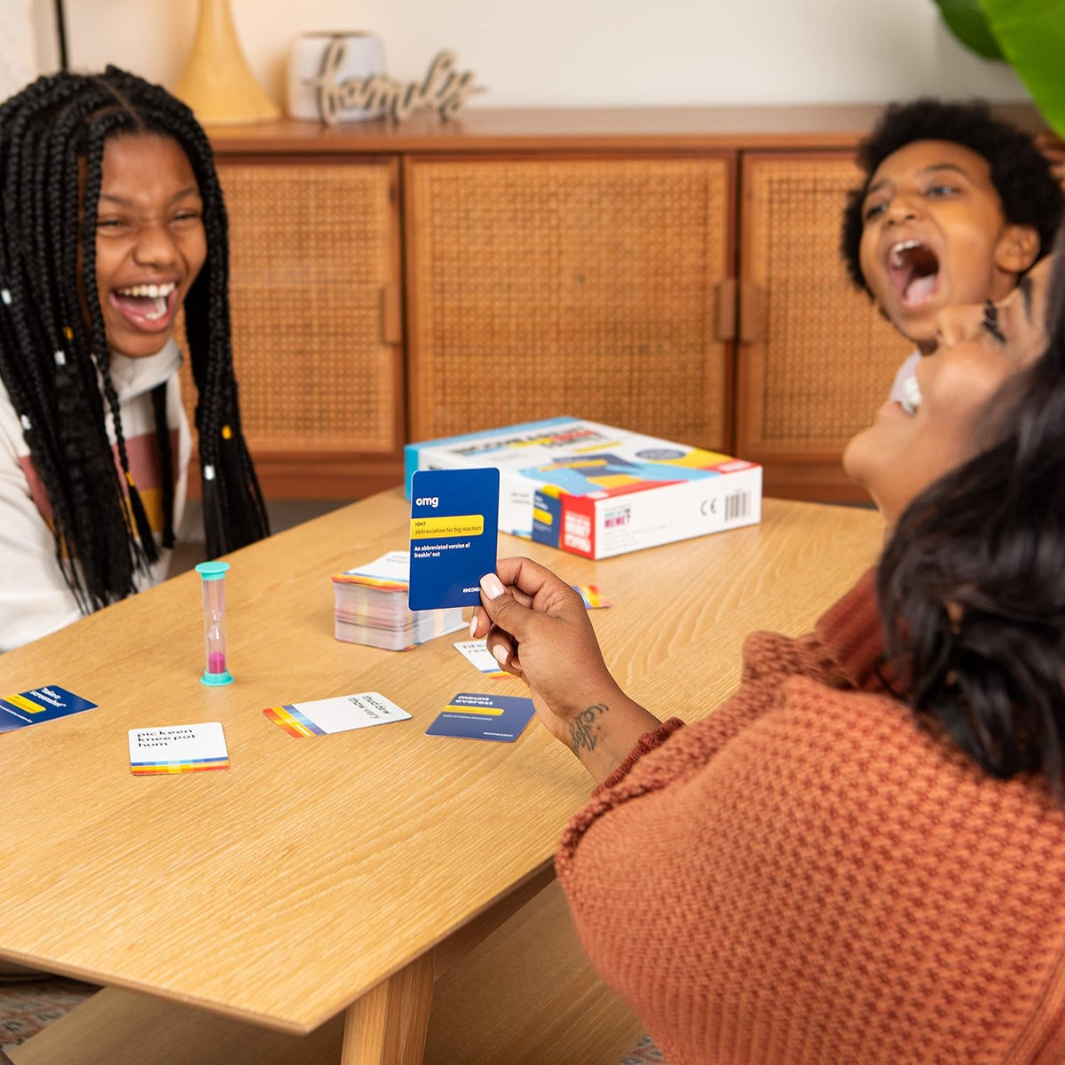Guess The Gibberish Card Game for Families by Relatable, From The Creators of Incohereant, Fun Kids