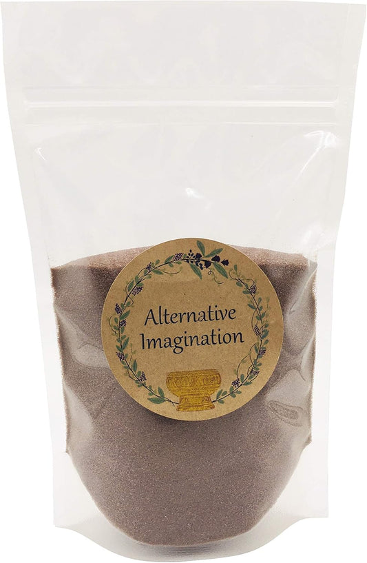 Brown Fine Colored Sand for Ritual Use, Zen Gardens, Incense Burners, Smudging Bowls, Unity