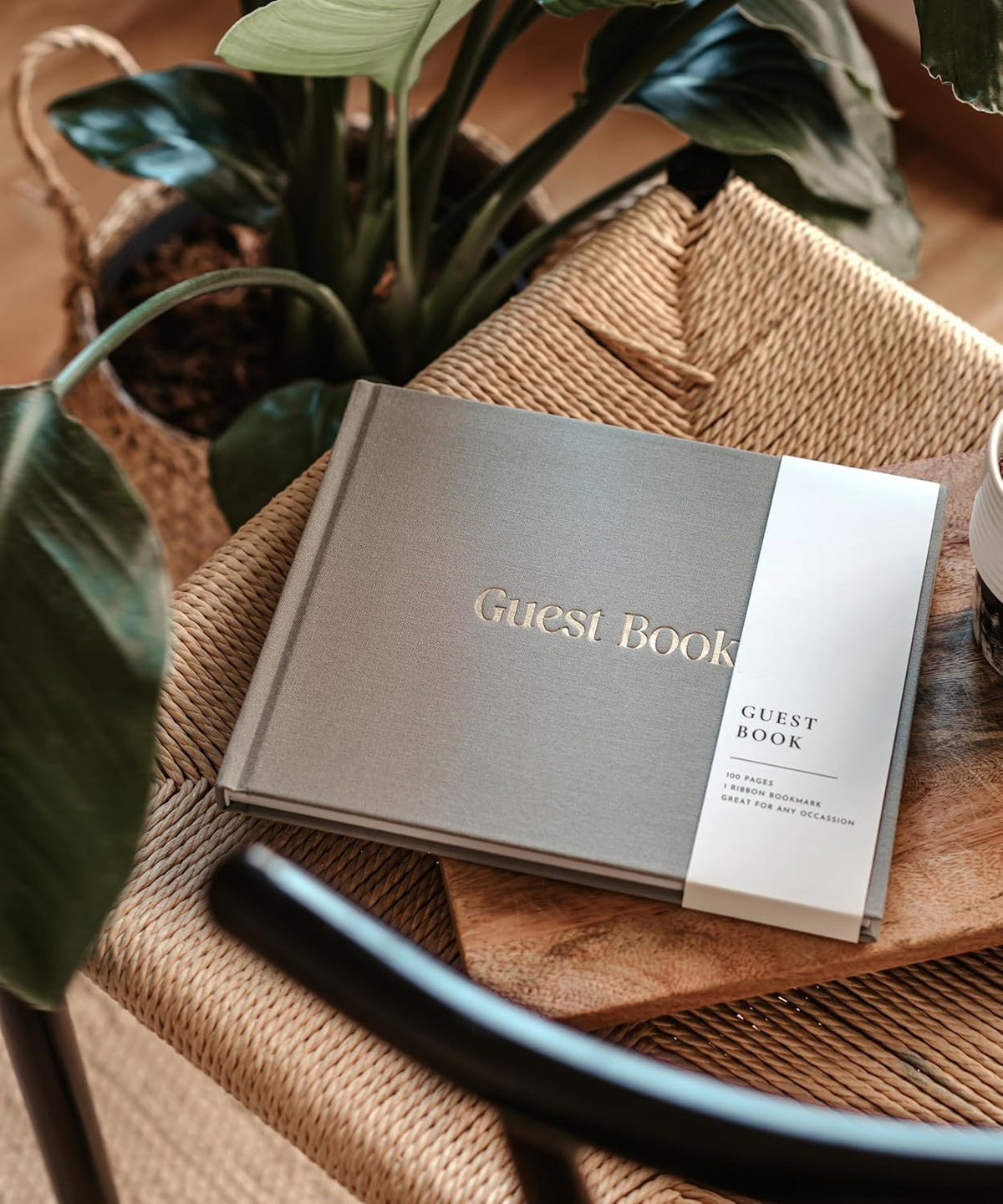 Lamare Wedding Guest Book – Elegant Guest Book for Party, Baby Shower Guest Book & Polaroid Guest
