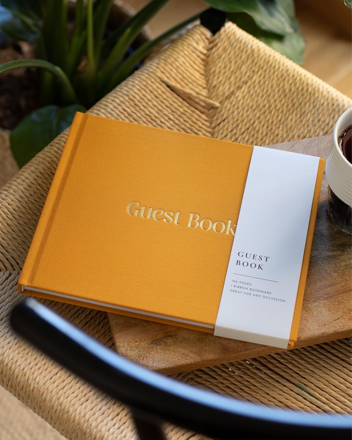 Lamare Wedding Guest Book – Elegant Guest Book for Party, Baby Shower Guest Book & Polaroid Guest