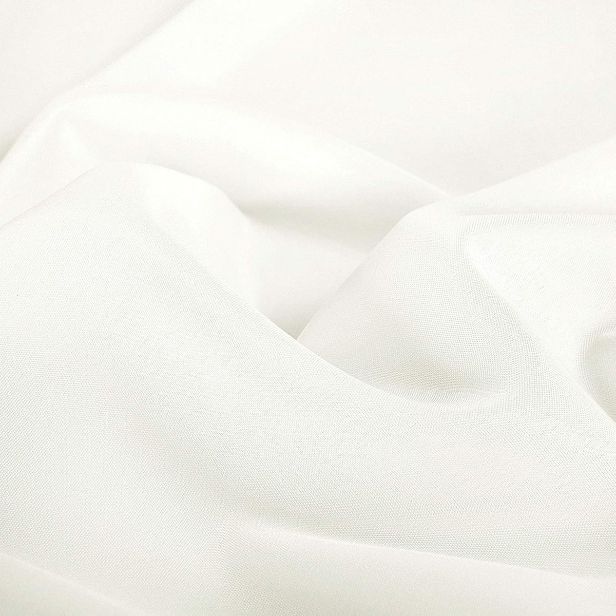 Ascoza 2pack 60 Inch Ivory Rectangular Tablecloth in Polyester Fabric for