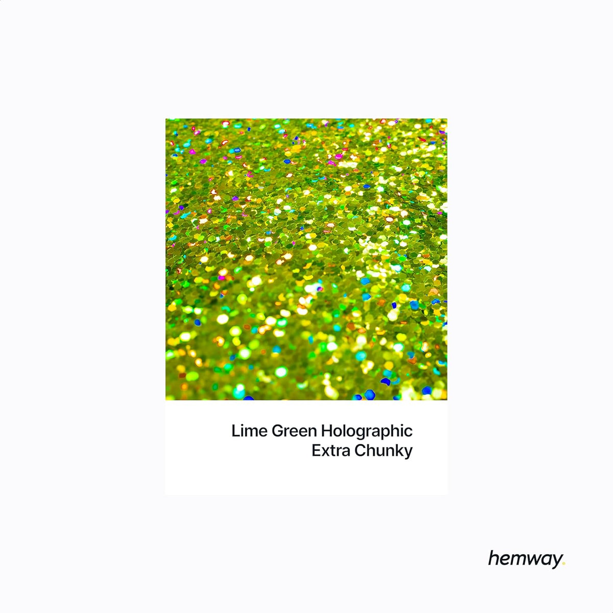 Hemway Eco Friendly Biodegradable Glitter 100g / 3.5oz Bio Cosmetic Safe Sparkle Vegan for Face