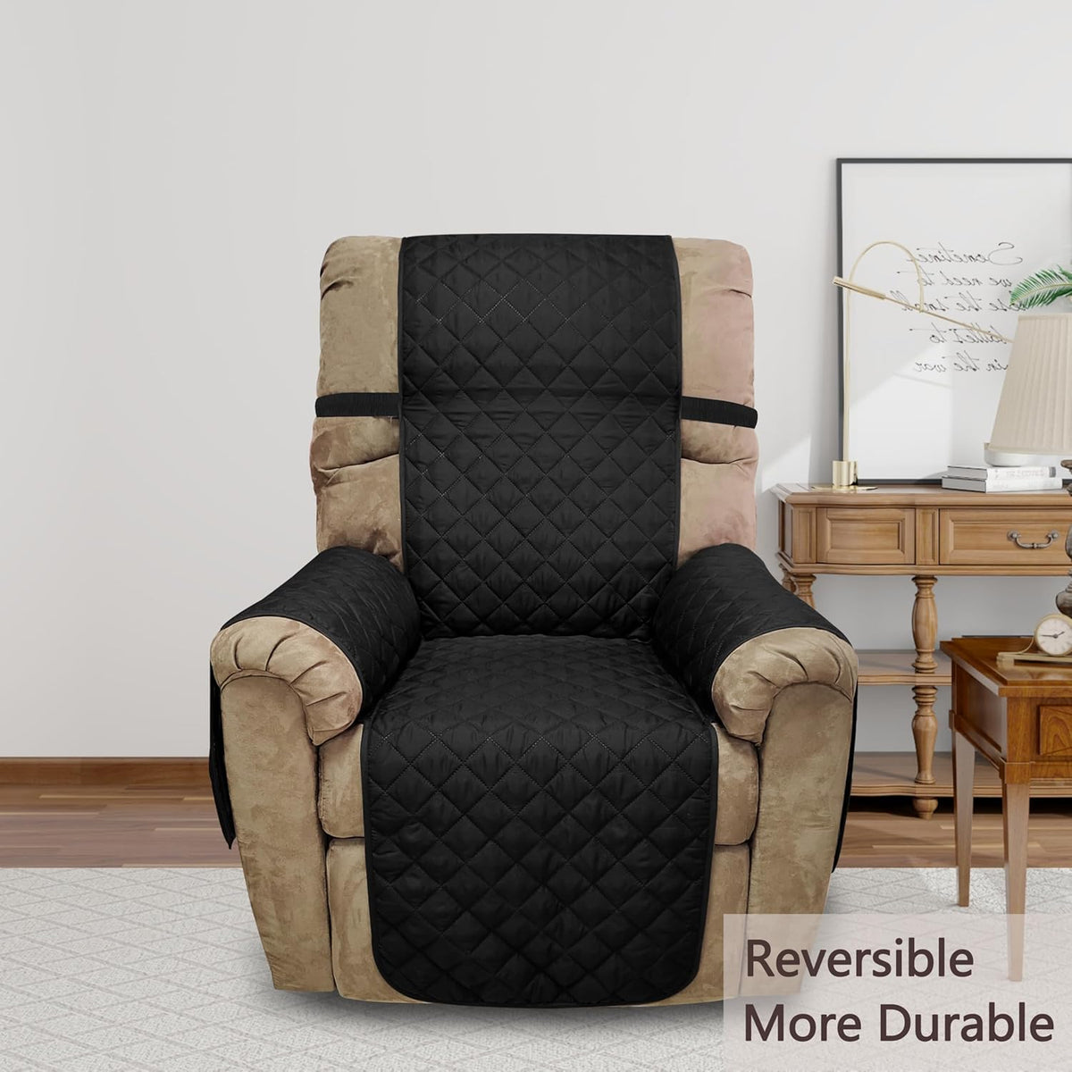 Recliner Chair Covers Reversible Sofa Cover Couch Cover for Pets Lazy Boy Furniture