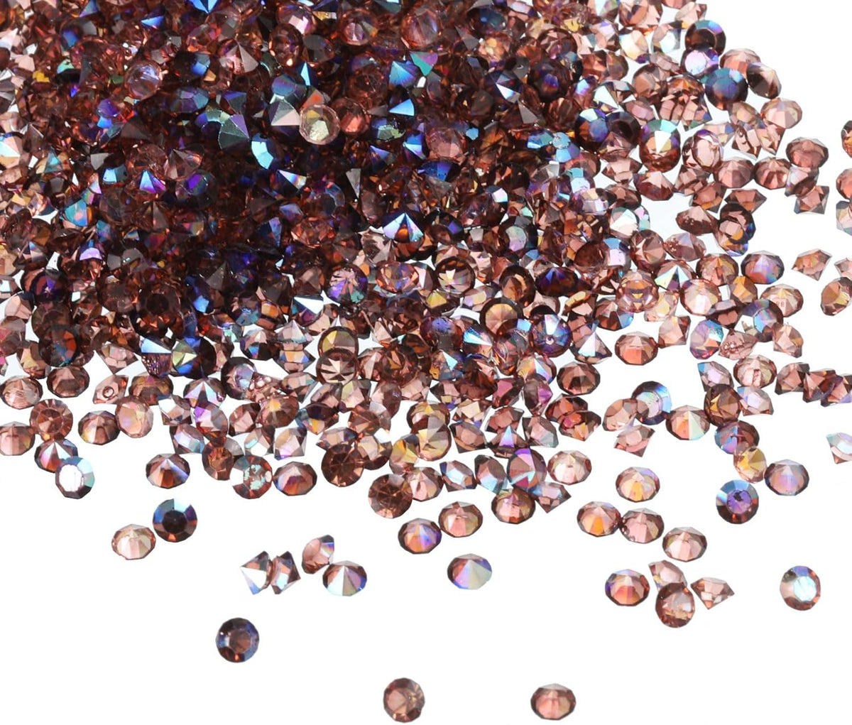 PATIKIL 14000Pcs Wedding Table Scatter Confetti Crystals 3mm Acrylic Diamonds Vase Fillers Gems for