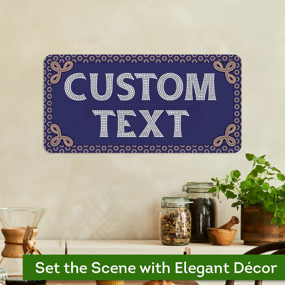 Custom Sign, Custom Street Sign, 11 Font Colors, 13 Font Styles, 4 Hole Options, 22 Sizes, 9x18
