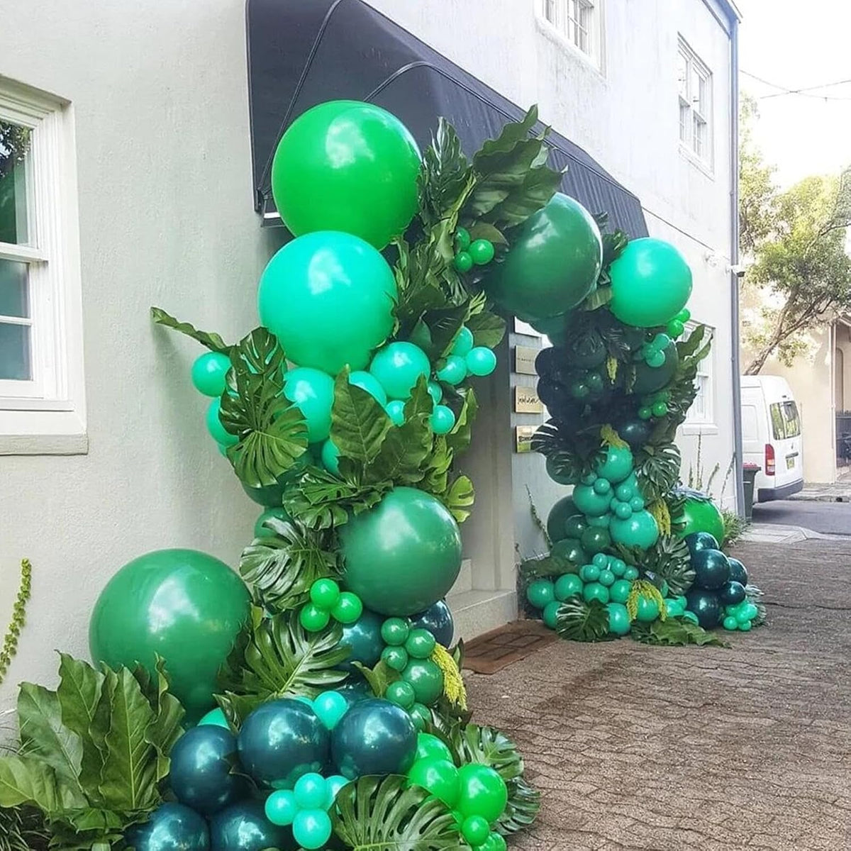 412pcs Dark Green Balloons 18 12 10 5 Inch Dark Green Balloon Garland Arch Kit Different Sizes