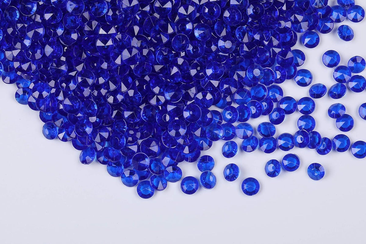 1000pcs/ Pack Wedding Table Acrylic Diamond Scatter Crystals Confetti Acrylic Gems Vase Fillers