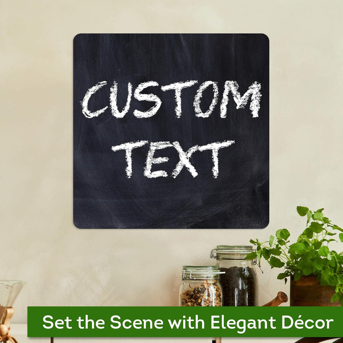 Custom Sign, Custom Street Sign, 11 Font Colors, 13 Font Styles, 4 Hole Options, 22 Sizes, 12x12