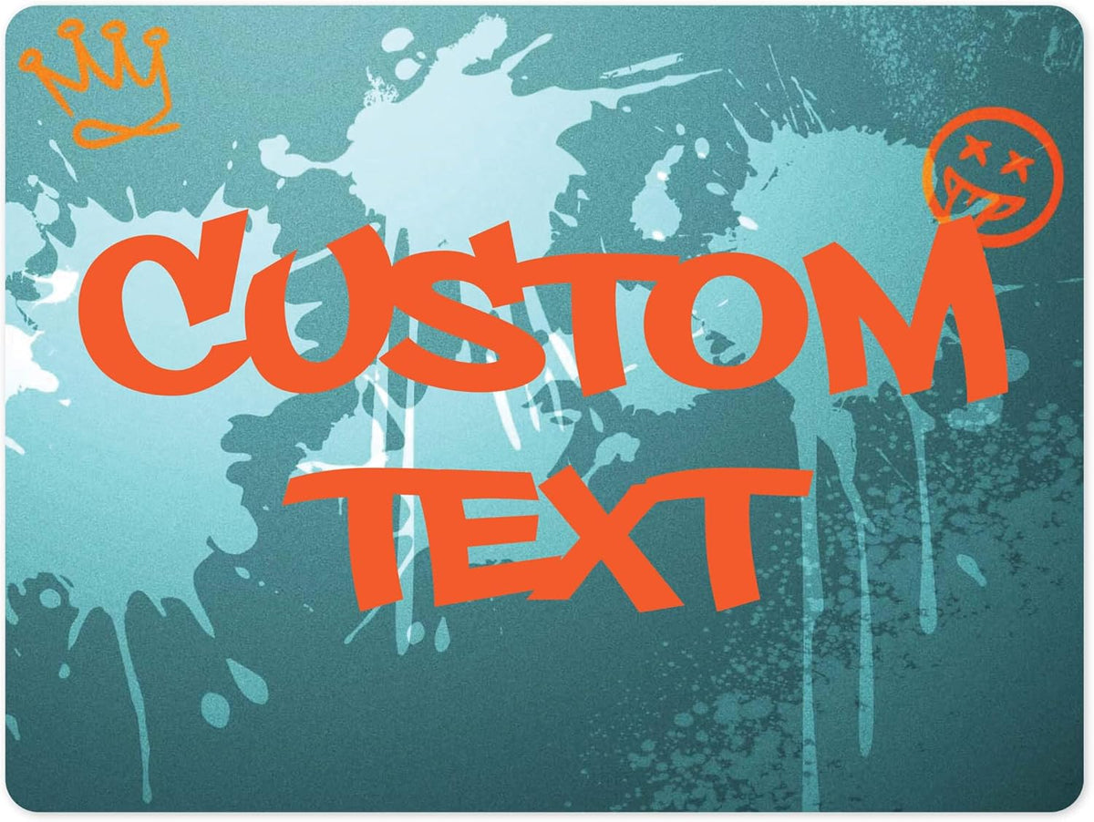 Custom Sign, Custom Street Sign, 11 Font Colors, 13 Font Styles, 4 Hole Options, 22 Sizes, 36x48