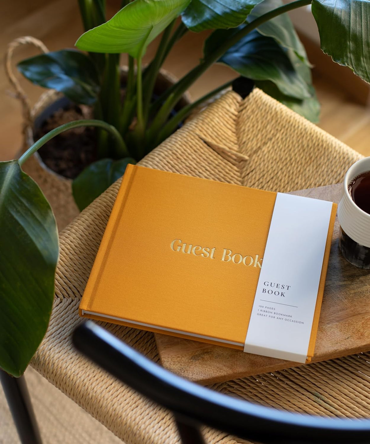 Lamare Wedding Guest Book – Elegant Guest Book for Party, Baby Shower Guest Book & Polaroid Guest