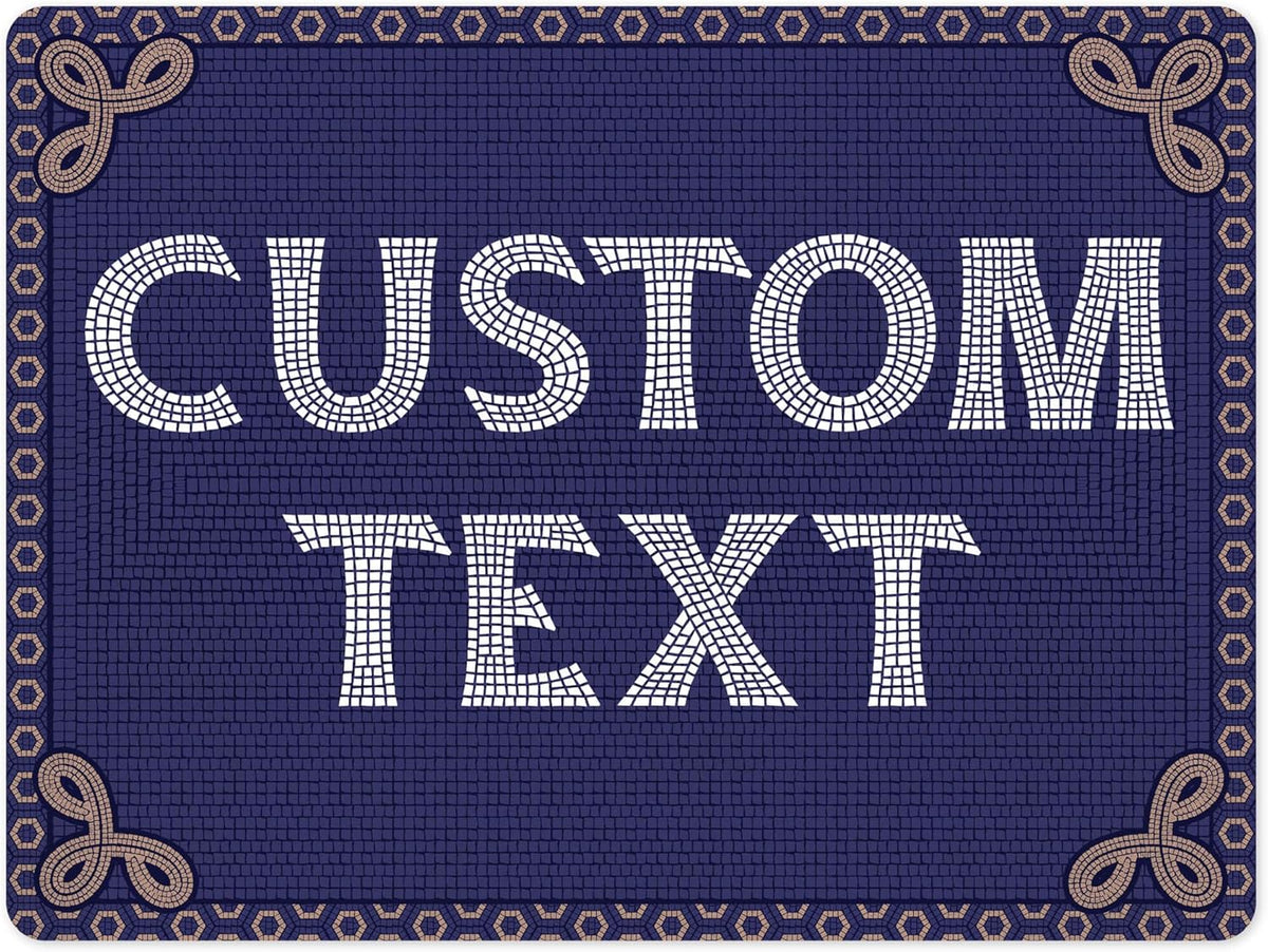 Custom Sign, Custom Street Sign, 11 Font Colors, 13 Font Styles, 4 Hole Options, 22 Sizes, 36x48