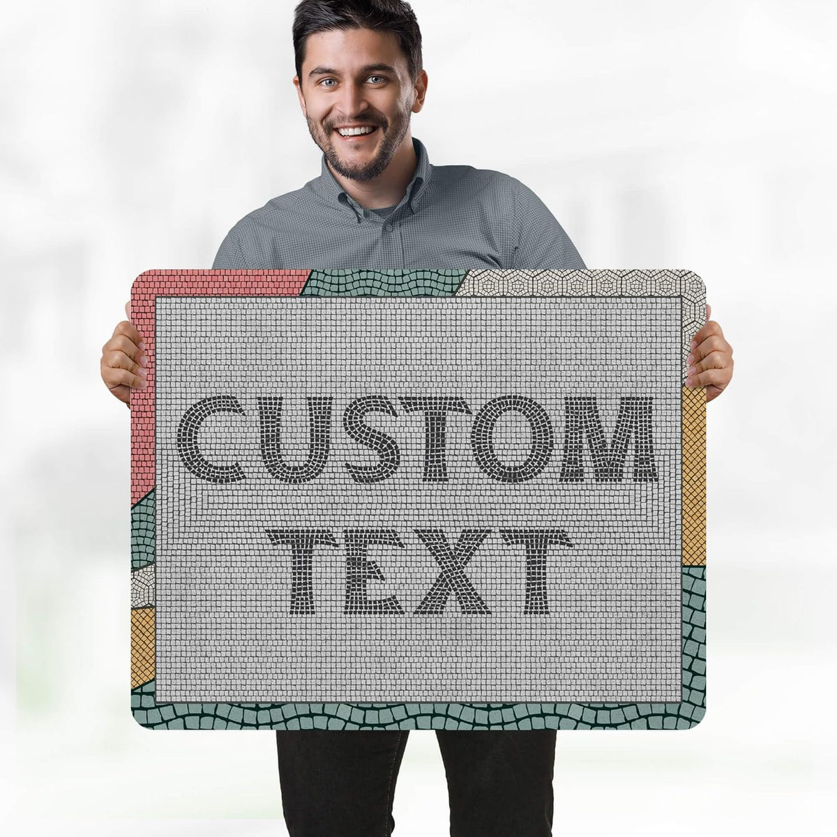 Custom Sign, Custom Street Sign, 11 Font Colors, 13 Font Styles, 4 Hole Options, 22 Sizes, 24x30