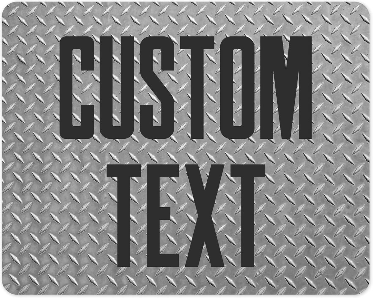 Custom Sign, Custom Street Sign, 11 Font Colors, 13 Font Styles, 4 Hole Options, 22 Sizes, 24x30