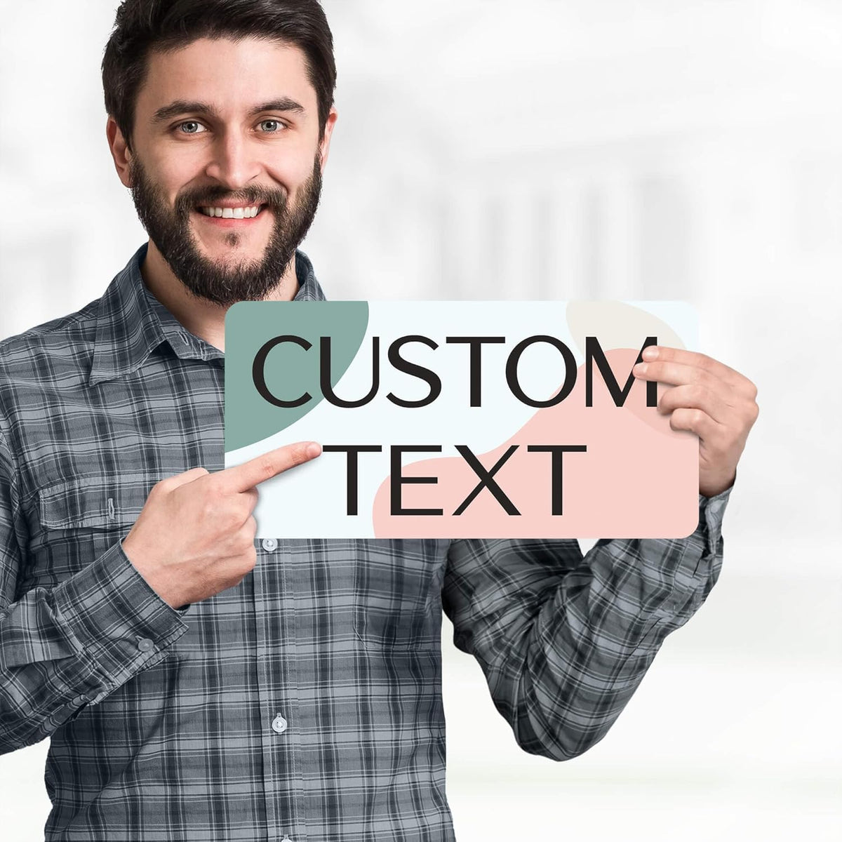 Custom Sign, Custom Street Sign, 11 Font Colors, 13 Font Styles, 4 Hole Options, 22 Sizes, 6x12