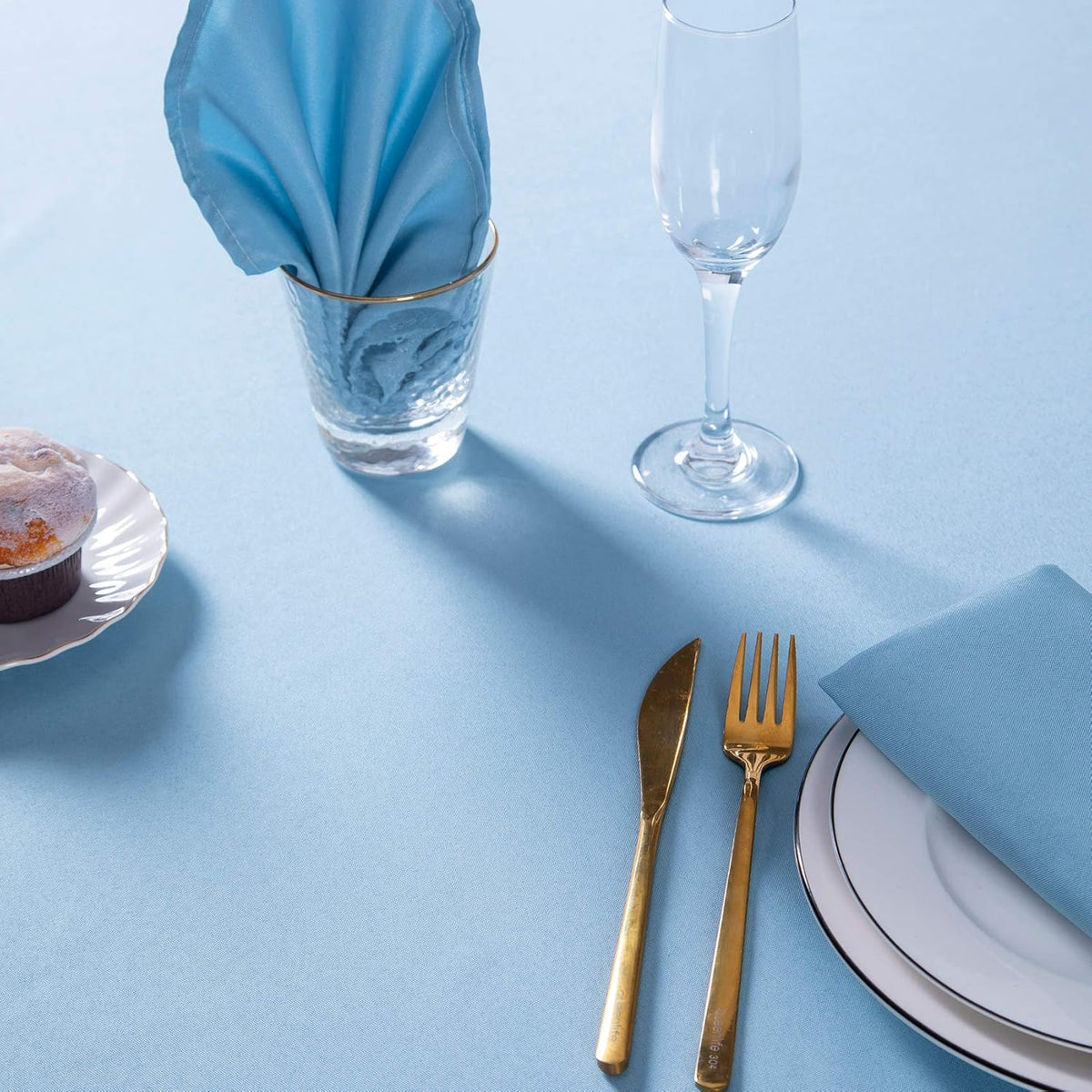 70 inch Round Tablecloth Washable Polyester Table Cloth Decorative Table Cover for Wedding Party