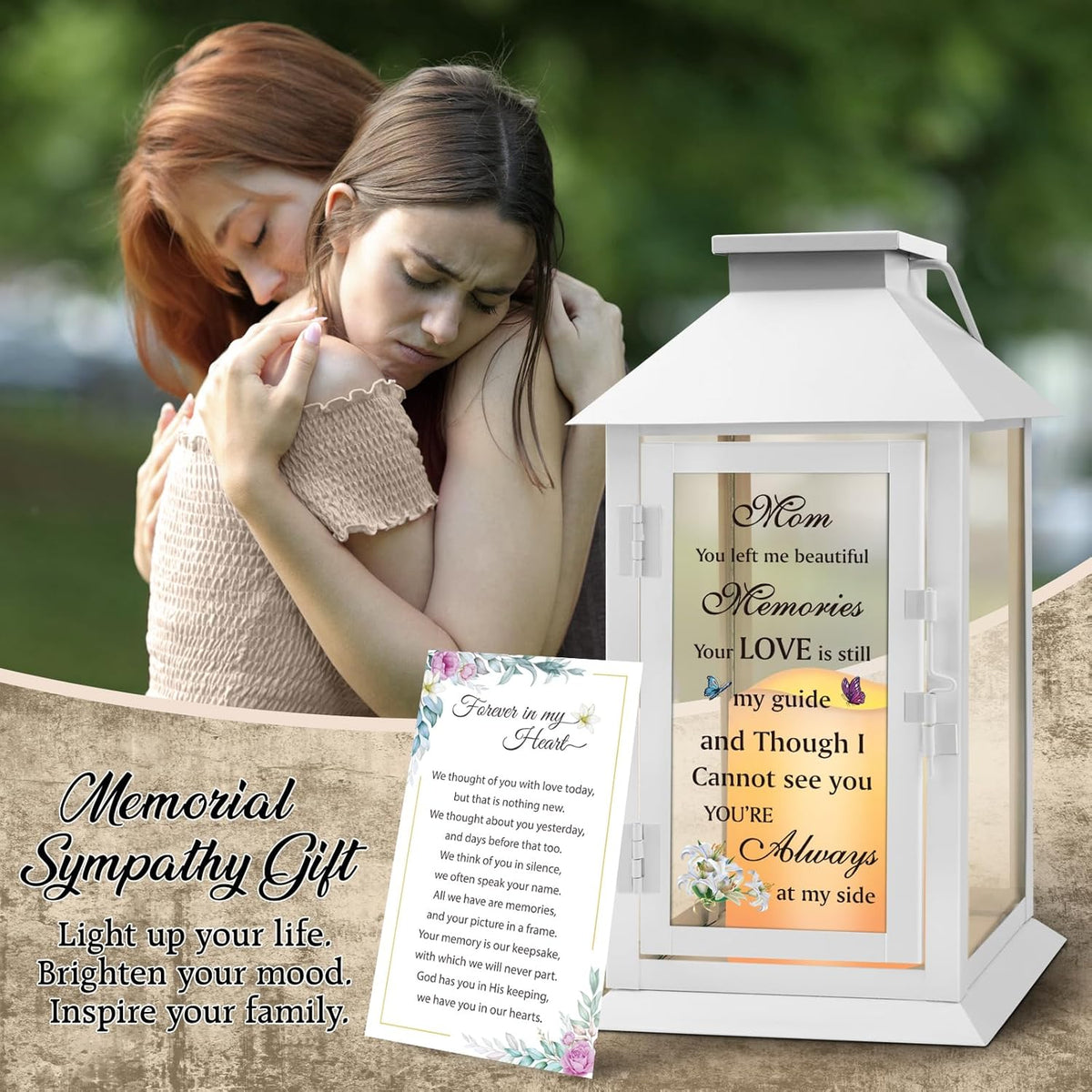 Memorial Lantern Bereavement Gifts in Memory of Loved One Memorial Gifts for Loss of Mother