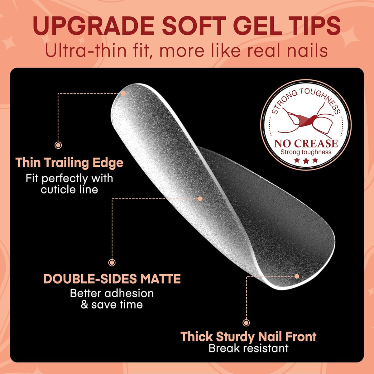 Square Toe Nail Tips 360Pcs Full Cover Big Wide Toe Nails Tips Matte Fake Toe Nail 15Sizes Soft Gel