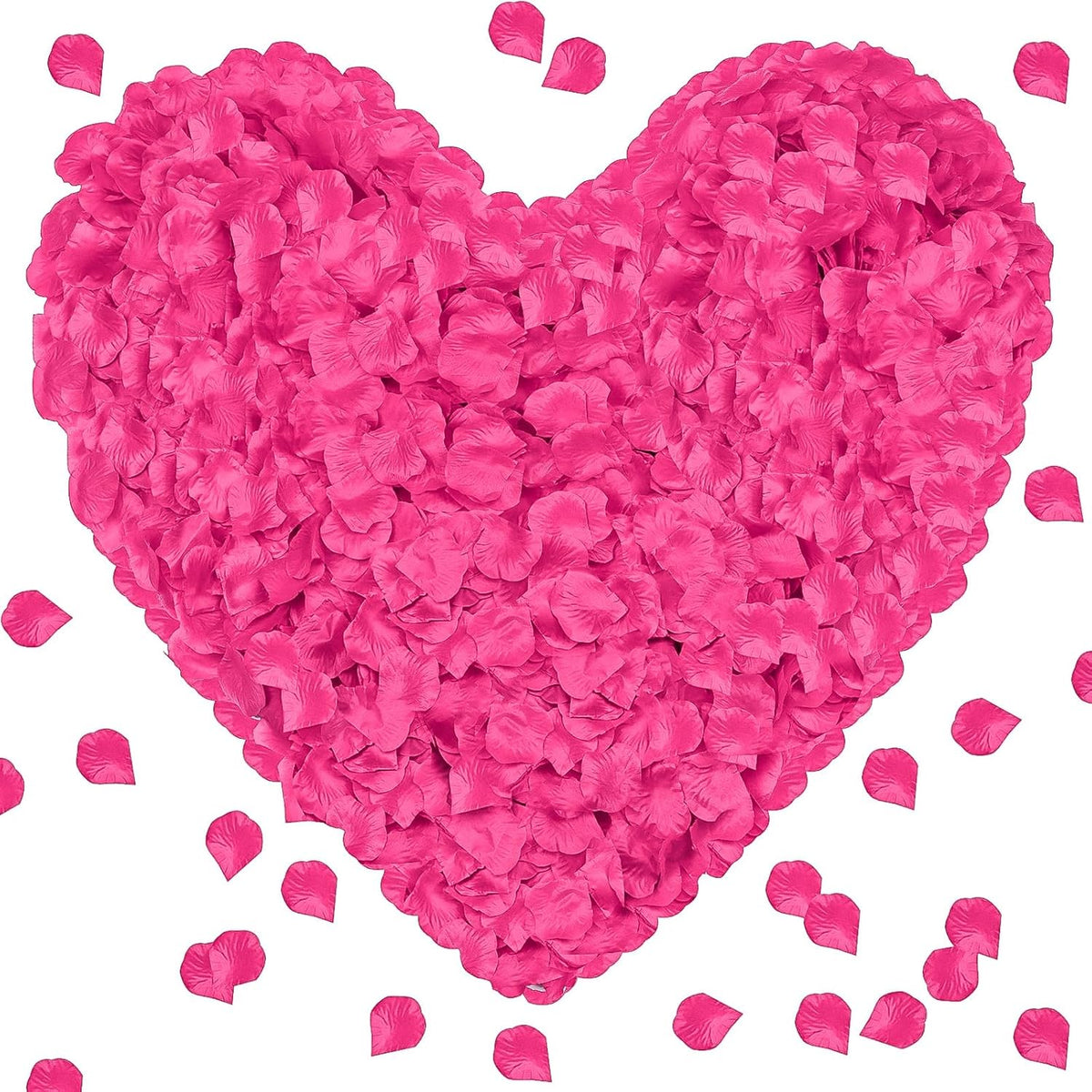 1000Pieces Rose Petals, Artificial Flower Petals Fake Rose Petals for Romantic