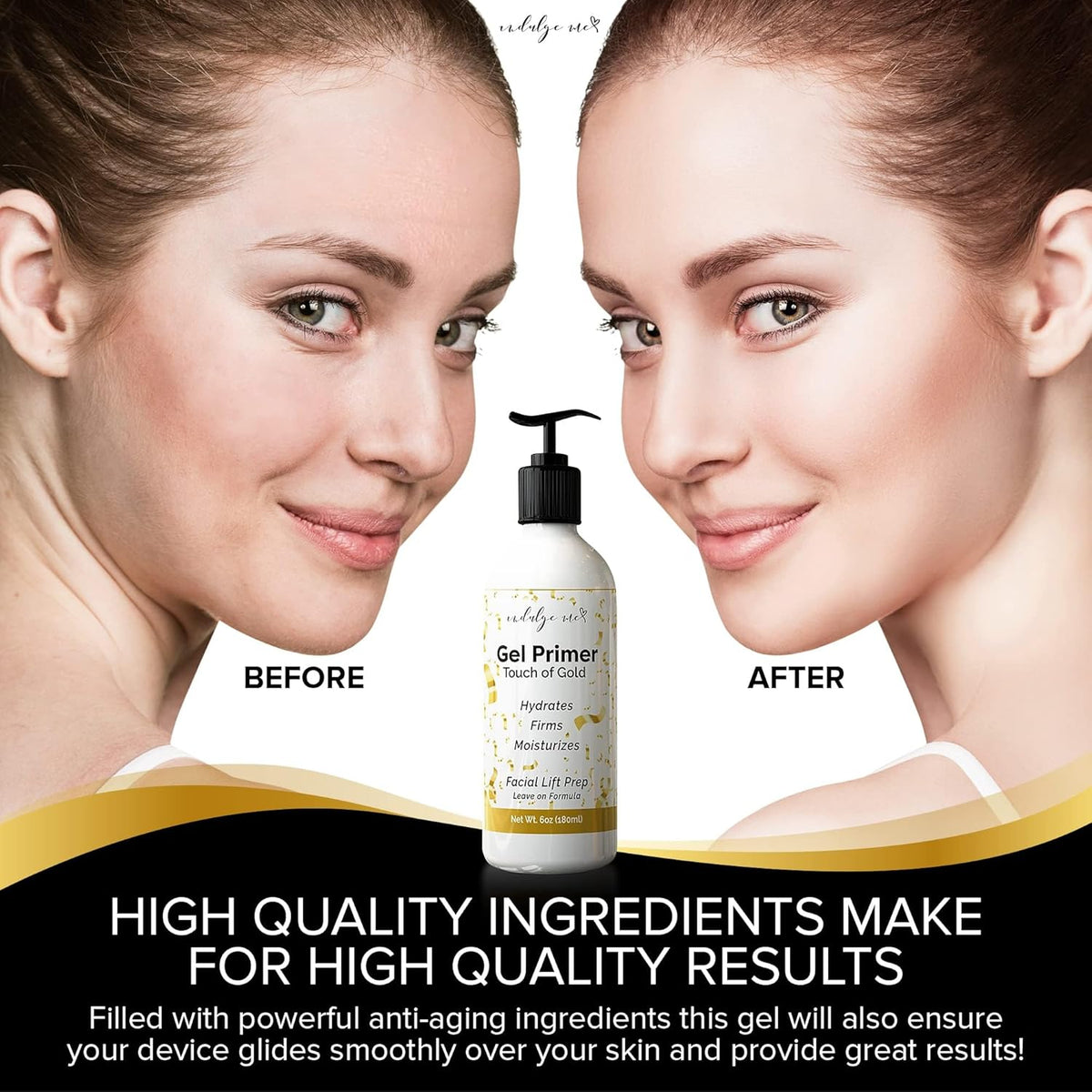 Conductive Gel - Facial Hydrating Leave-On Gel Primer, Hyaluronic Acid, Collagen Peptide