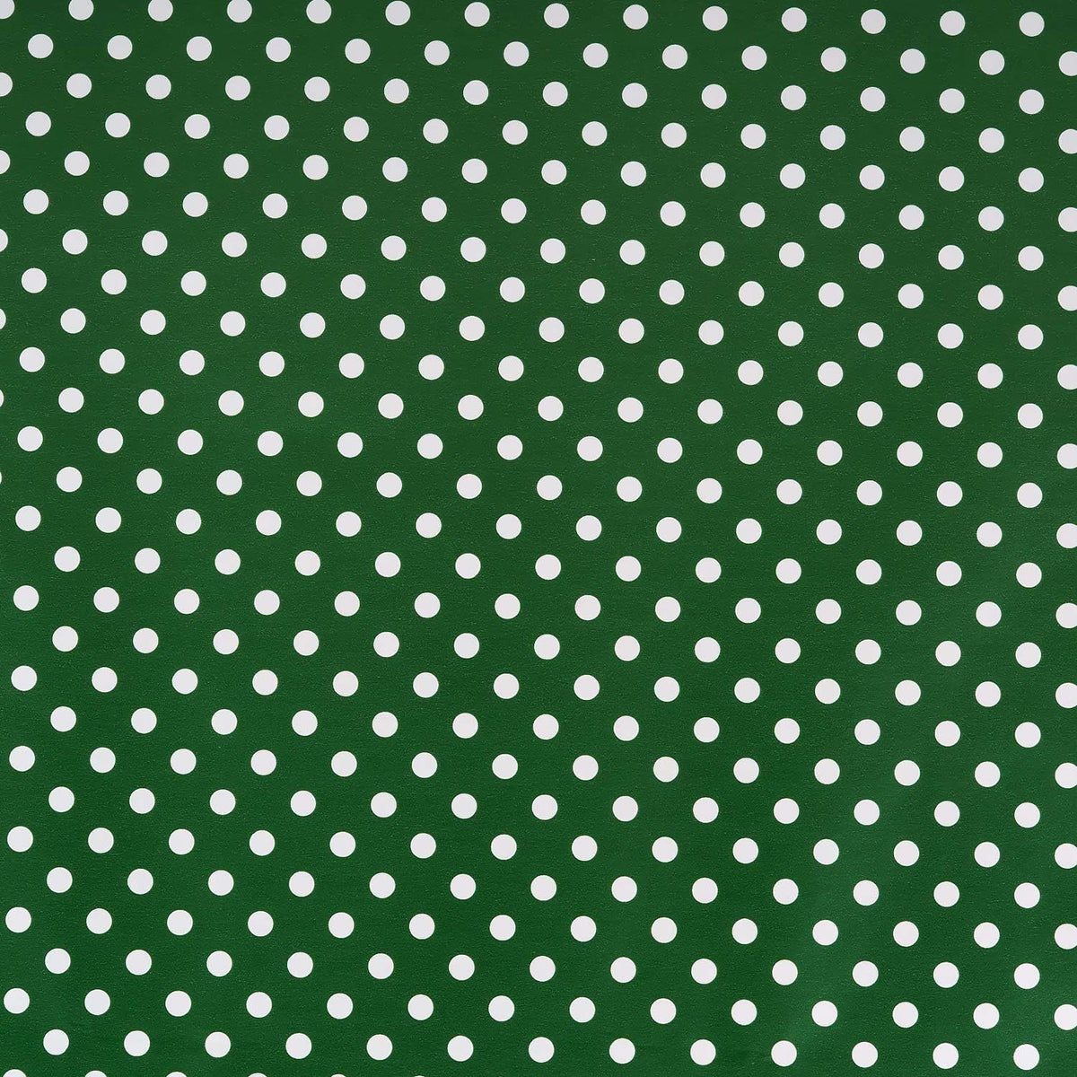 WRAPAHOLIC Reversible Wrapping Paper - Mini Roll - 17 Inch X 33 Feet - Dark Green and Polka Dot