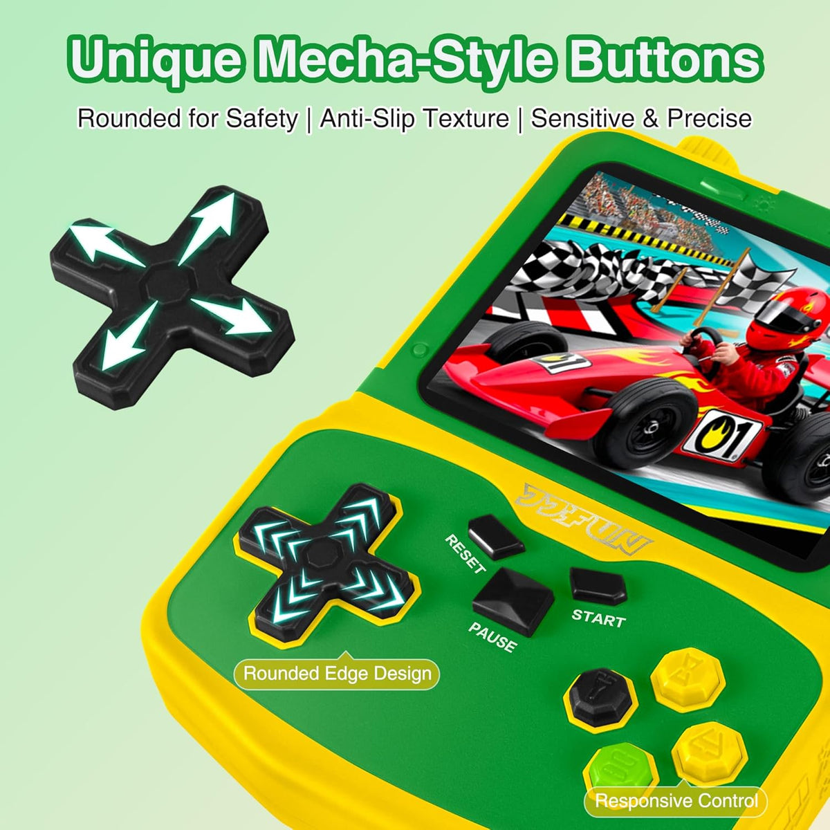 Kids Handheld Video Game Player, 220 Preloaded Classic Games, Portable Plug & Play Retro Game