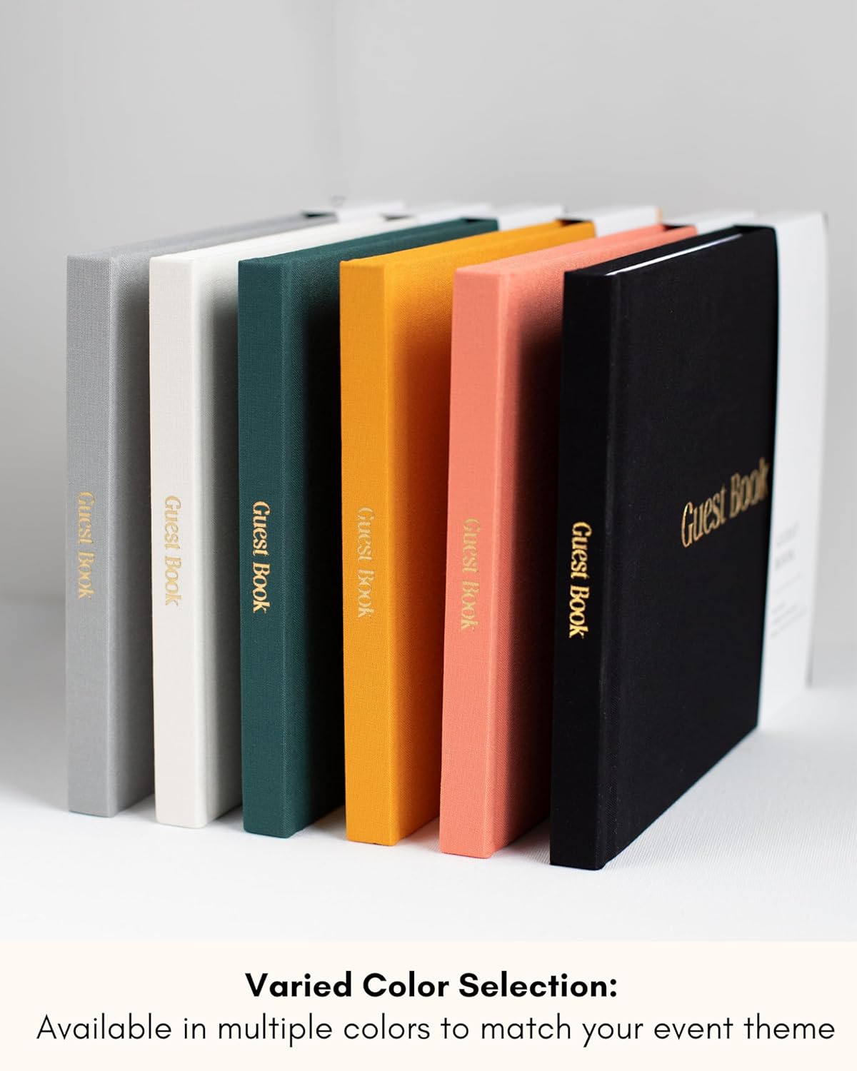 Lamare Wedding Guest Book – Elegant Guest Book for Party, Baby Shower Guest Book & Polaroid Guest
