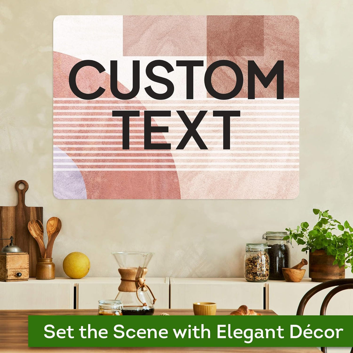 Custom Sign, Custom Street Sign, 11 Font Colors, 13 Font Styles, 4 Hole Options, 22 Sizes, 18x24