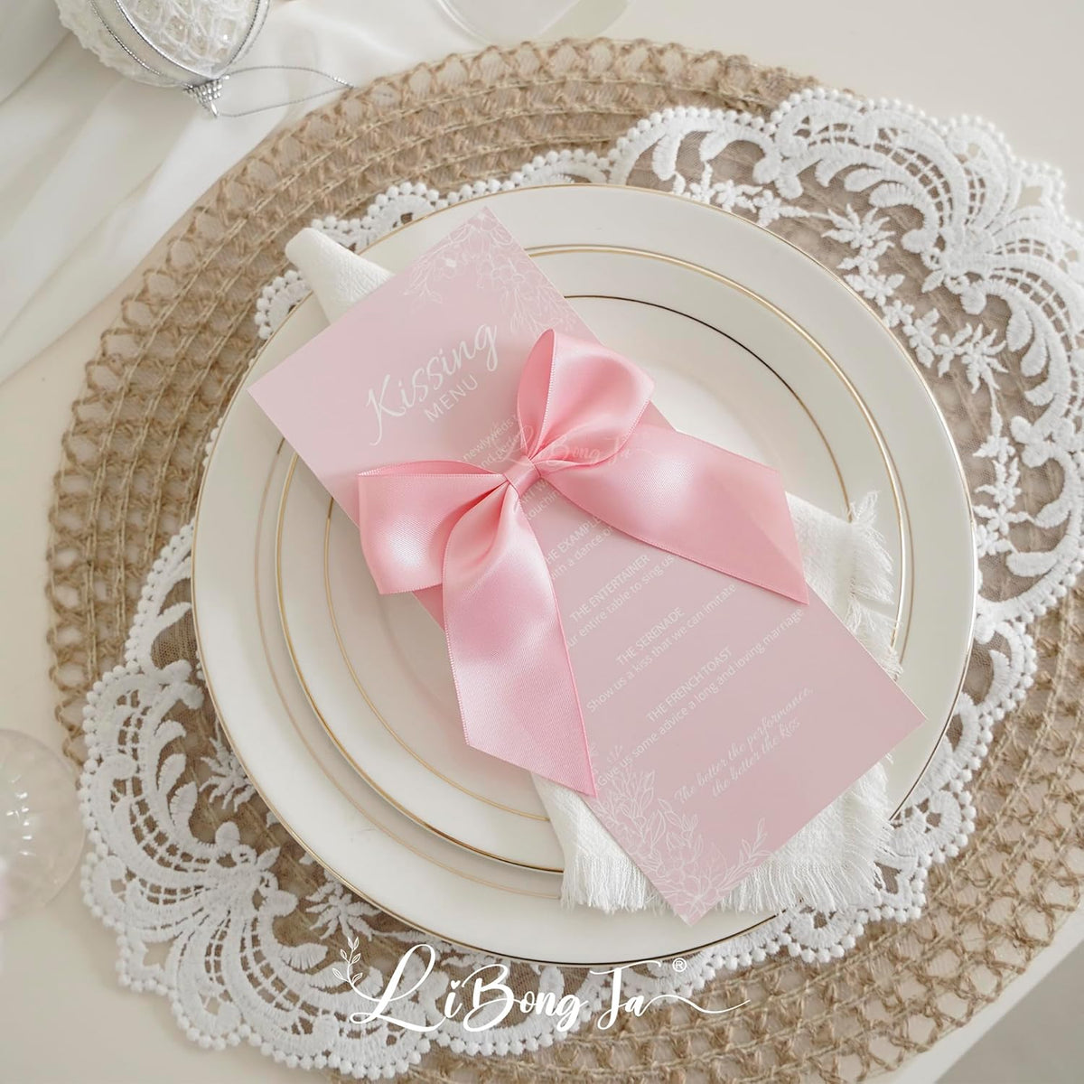 4.5" Satin Ribbon Pink Bows for Gift Wrapping, Twist Tie Bows, Cute Bows for Crafts, Party Favors