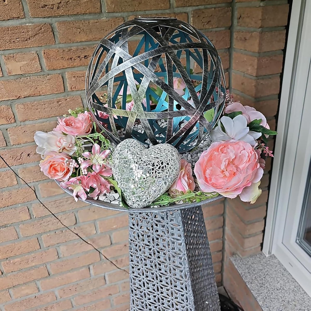 Rose Flower Vine, Peony Flowers, Center Flower Decoration, 6' Length, Floral Garland for Wedding