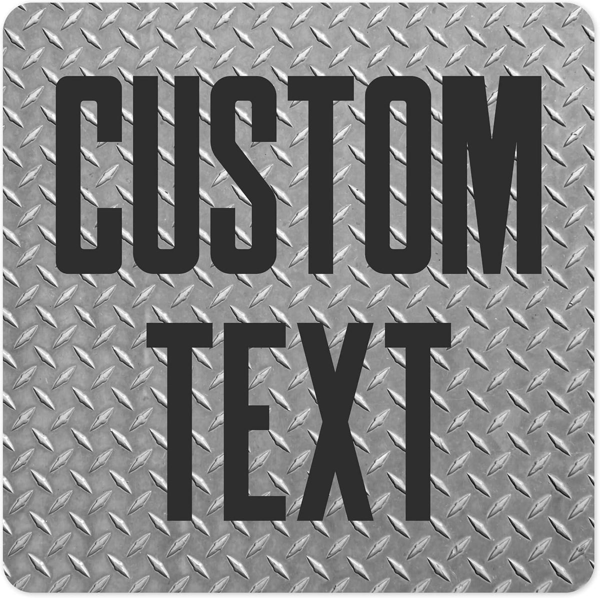 Custom Sign, Custom Street Sign, 11 Font Colors, 13 Font Styles, 4 Hole Options, 22 Sizes, 30x30