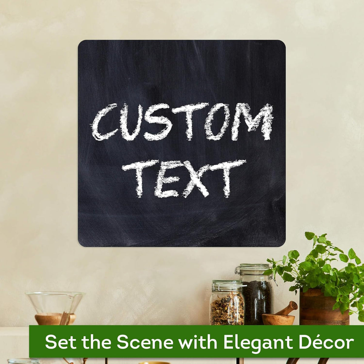Custom Sign, Custom Street Sign, 11 Font Colors, 13 Font Styles, 4 Hole Options, 22 Sizes, 18x18