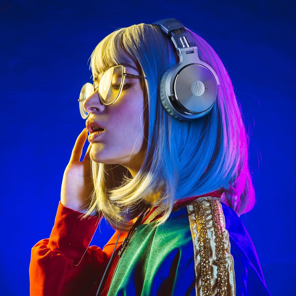 OneOdio Wired Over Ear Headphones Hi-Res Studio Monitor & Mixing DJ Stereo Headsets with 50mm