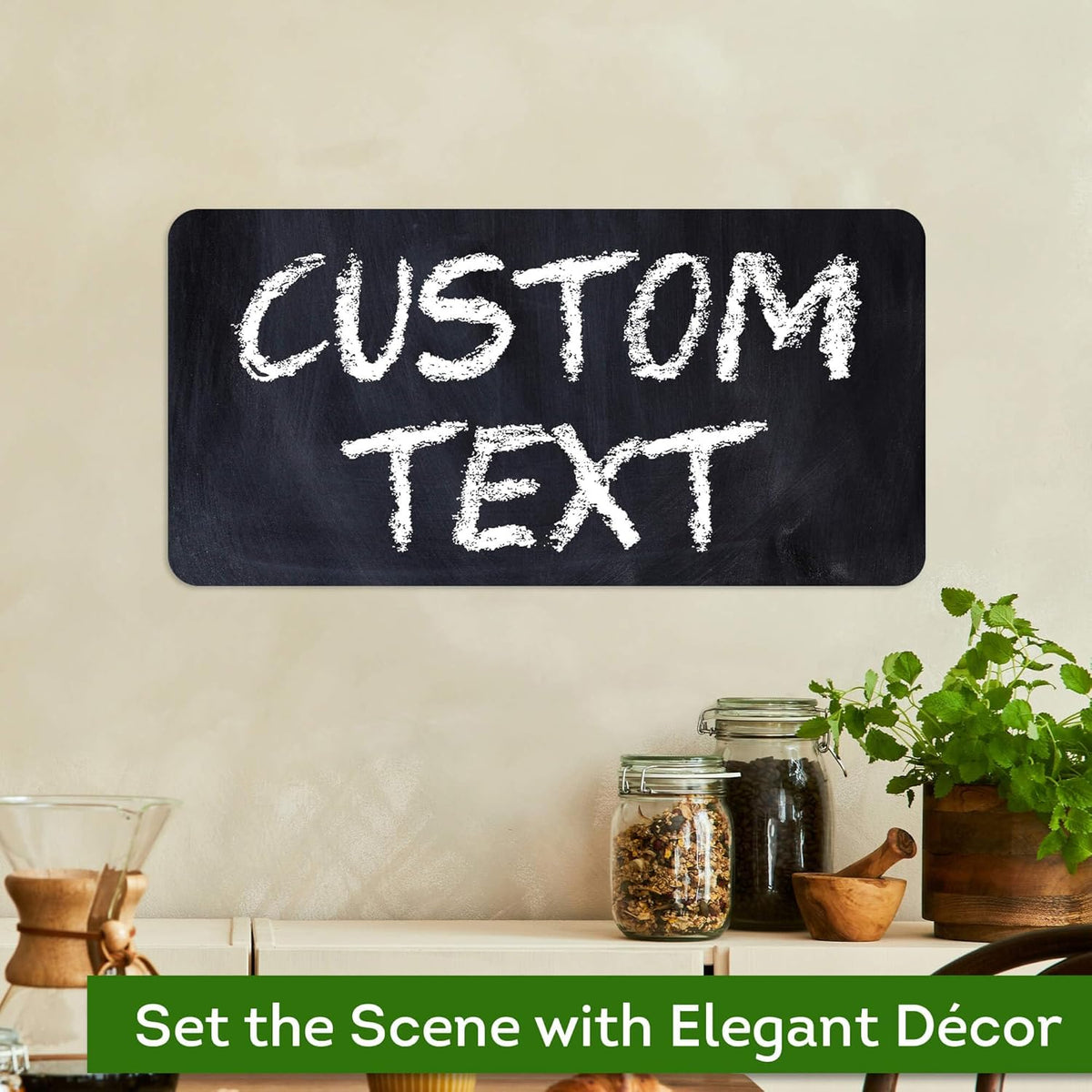 Custom Sign, Custom Street Sign, 11 Font Colors, 13 Font Styles, 4 Hole Options, 22 Sizes, 9x18